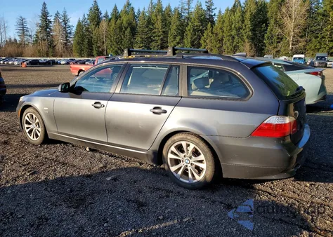 2010 BMW 535 Xi из США, поврежденный, VIN WBAPT7C56AC237479